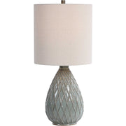 Ravensworth Round Rust Ceramic Table Lamp