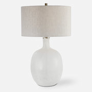 Uttermost Whiteout Mottled Glass Table Lamp