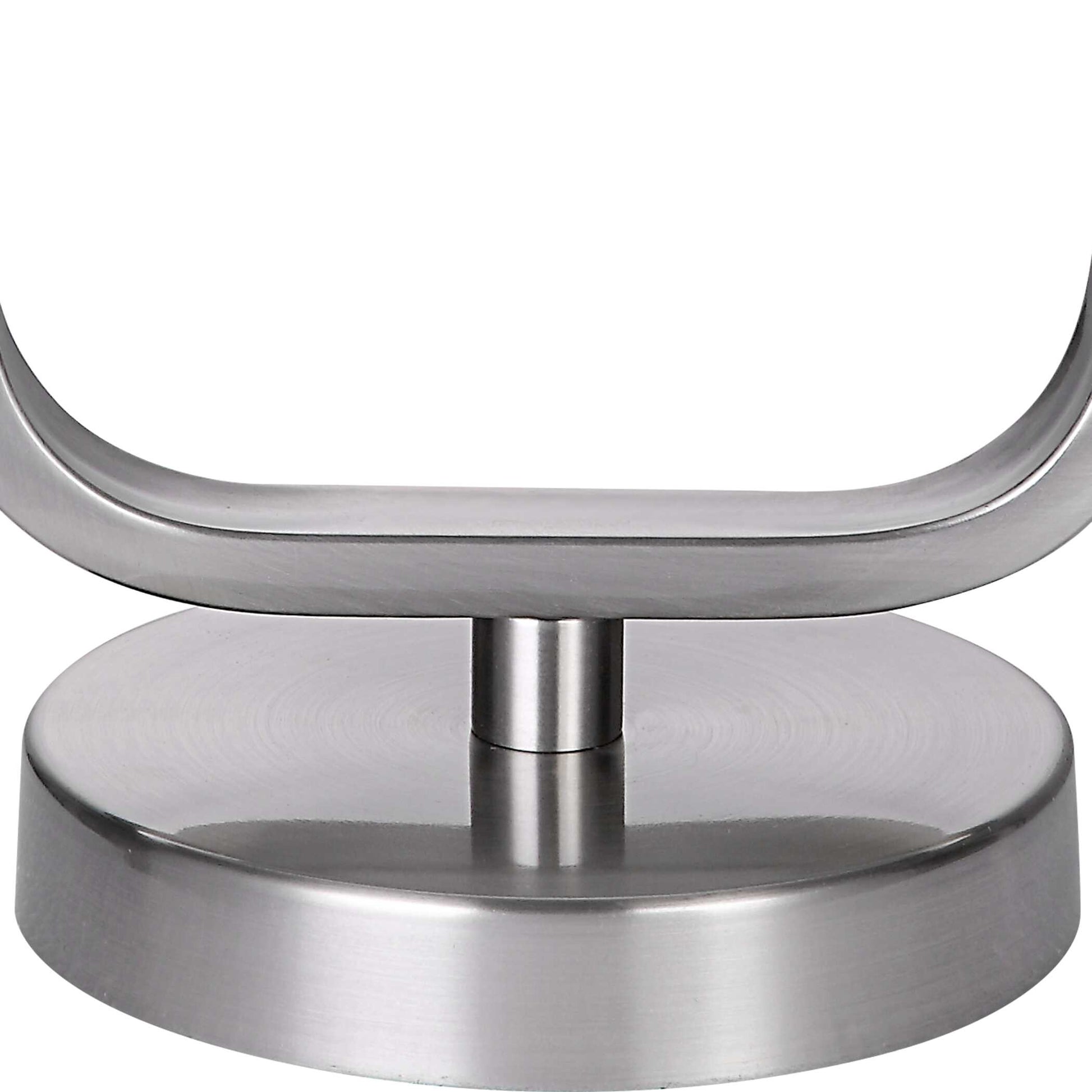 Sherbourne Rectangular Brushed Nickel Table Lamp