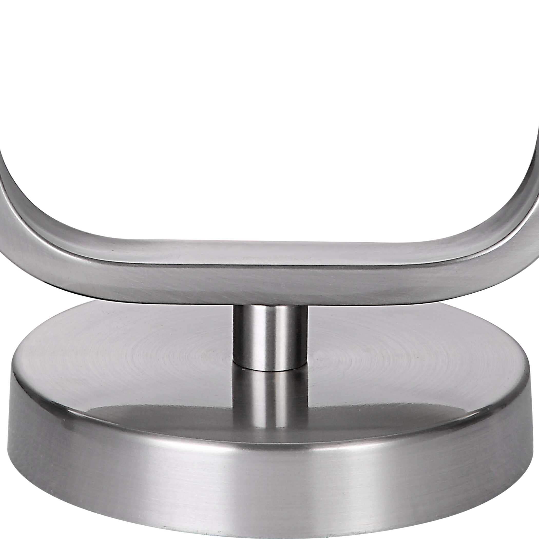 Sherbourne Rectangular Brushed Nickel Table Lamp