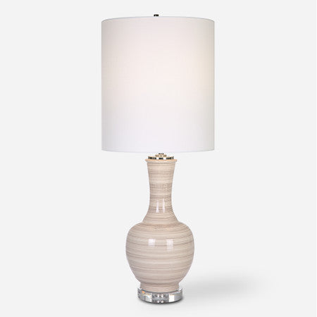 Chalice Striped Table Lamp