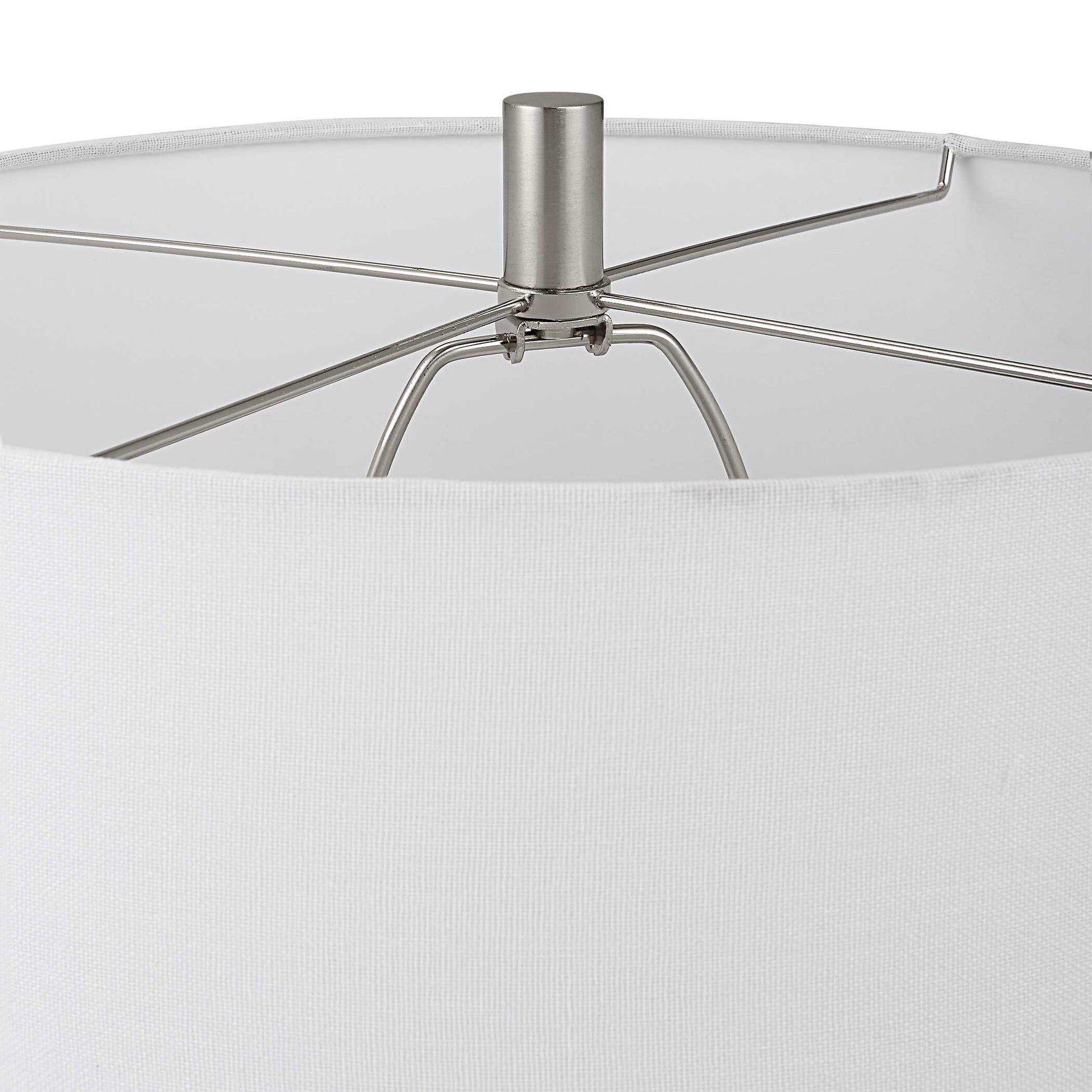 Tavistock Round Blue Ceramic Table Lamp