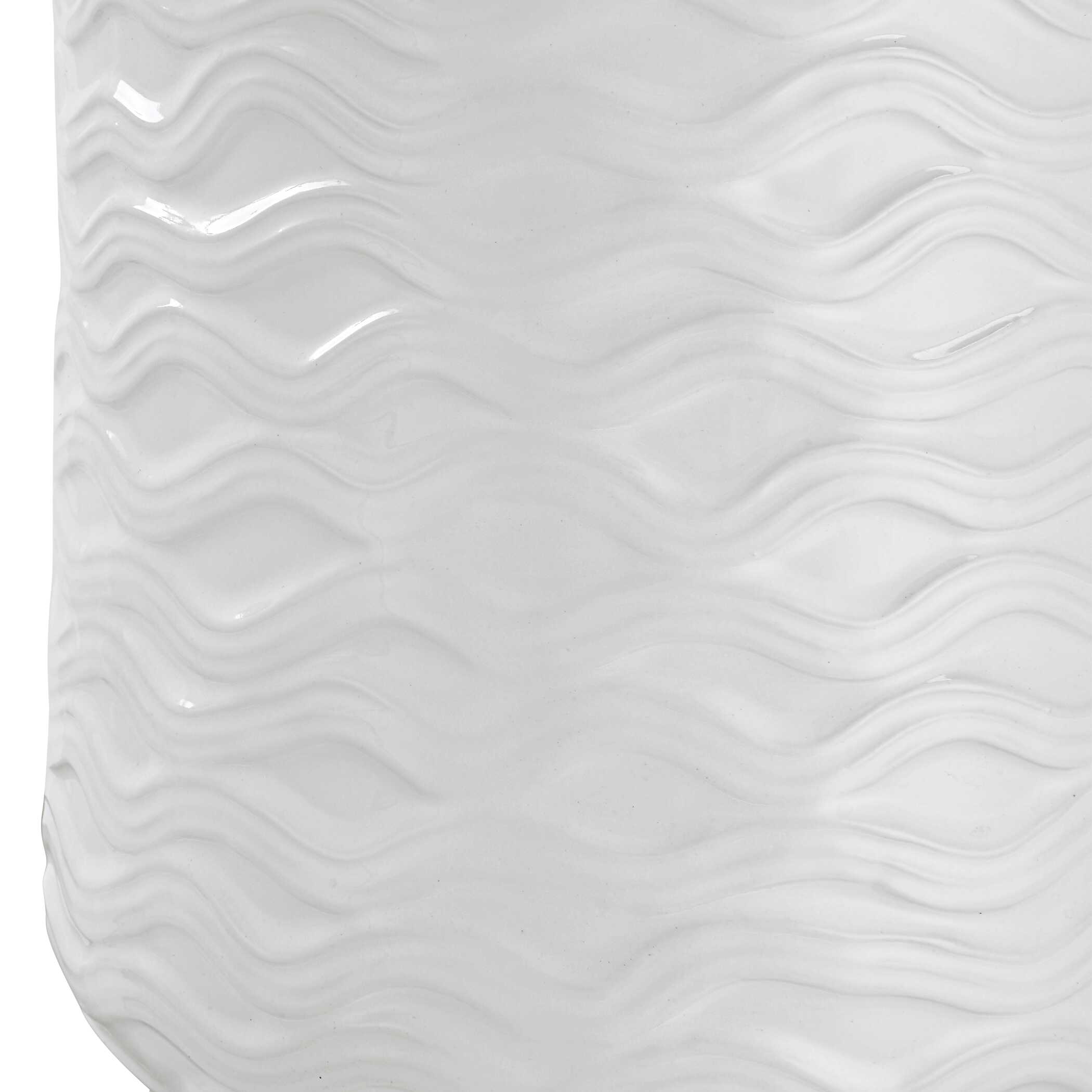 Underwood Round White Ceramic Table Lamp