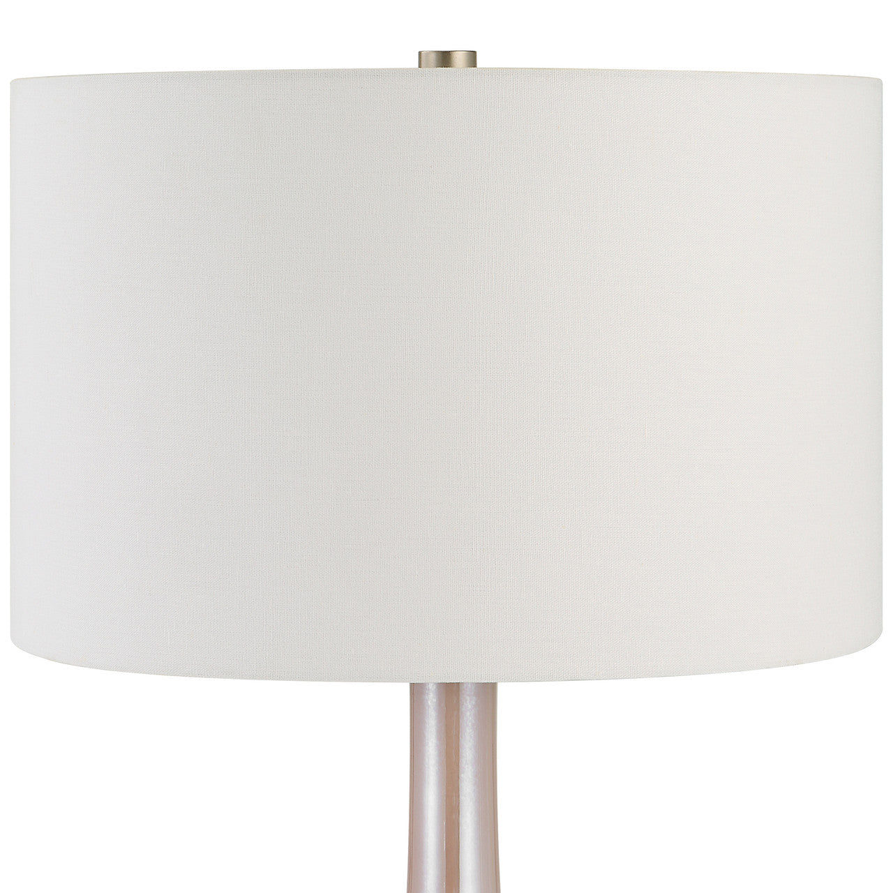 Uttermost Rosa Pink Glass Table Lamp