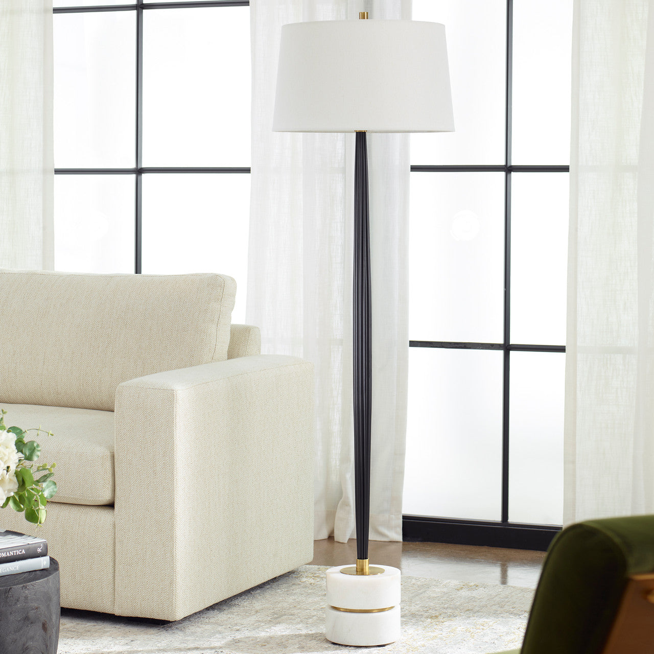 Uttermost Miraz Iron Floor Lamp