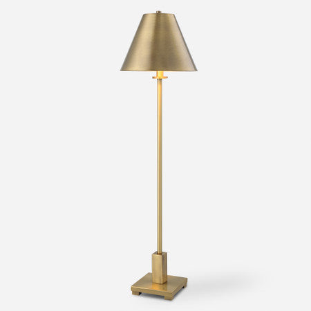 Pilot Brass Buffet Lamp
