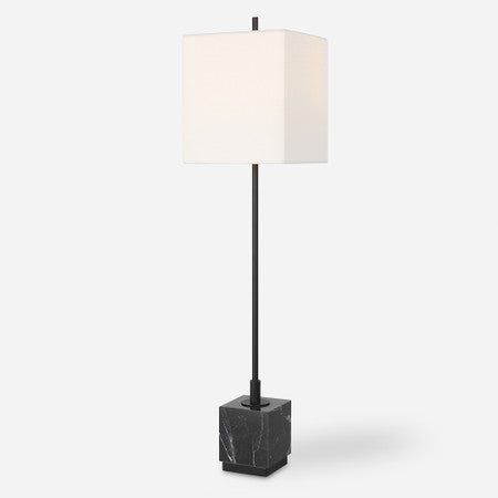 Escort Black Buffet Lamp