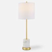 Uttermost Turret Gold Buffet Lamp