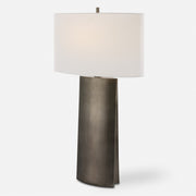 Uttermost V-Groove Modern Table Lamp
