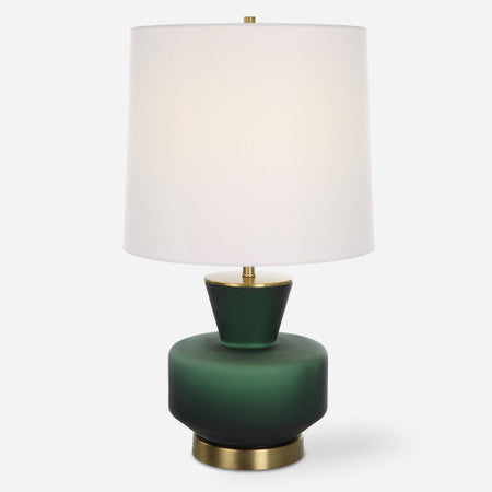 Trentino Dark Emerald Green Table Lamp