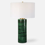 Uttermost Galeno Emerald Green Table Lamp