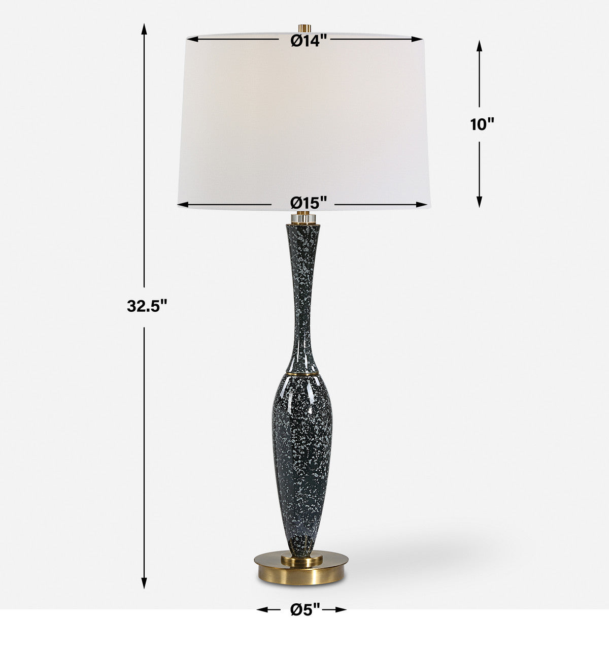 Uttermost Remy Polished Table Lamp