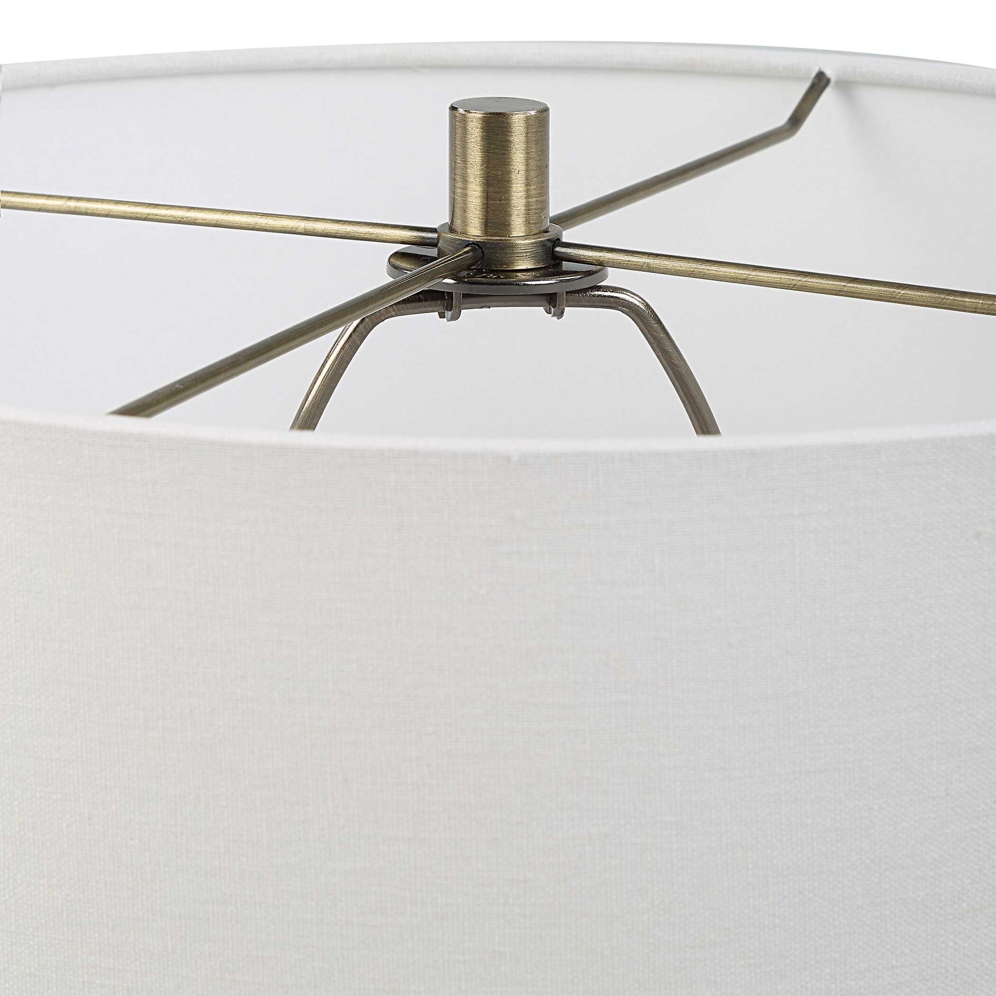 Bellworth Round Green Ceramic Table Lamp