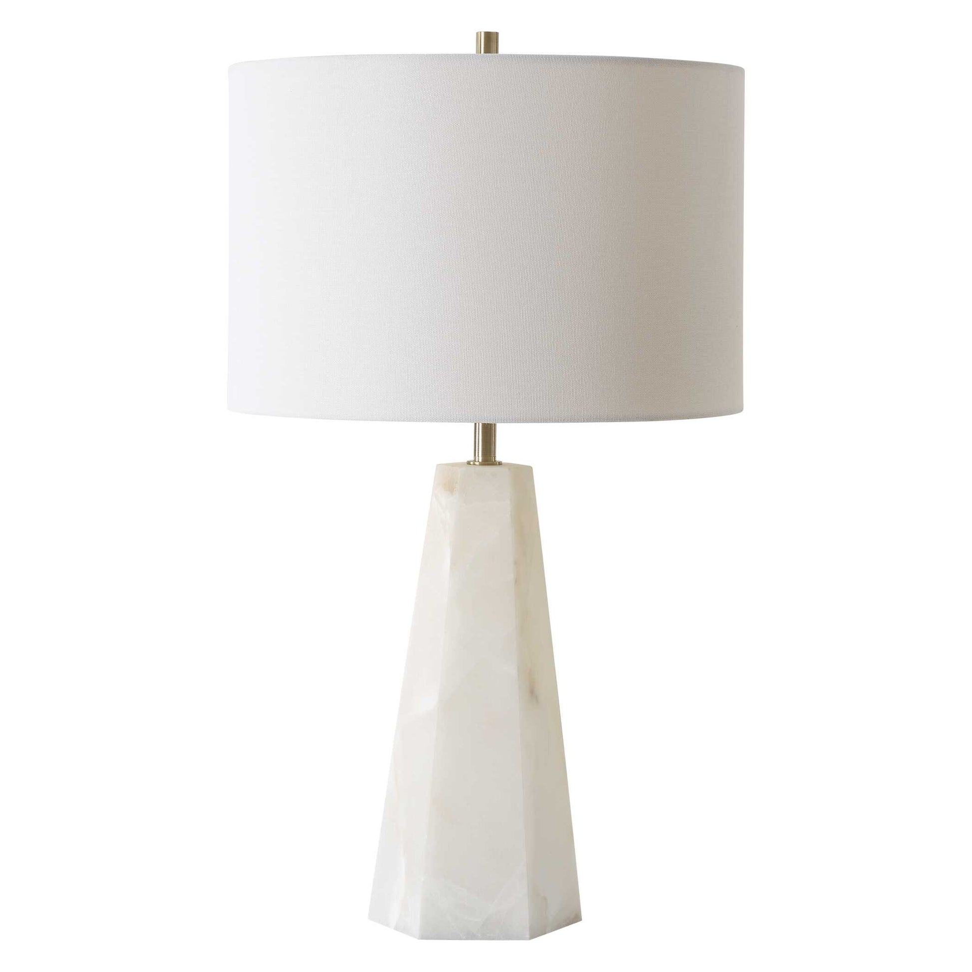 Edgemont Cream Marble Table Lamp