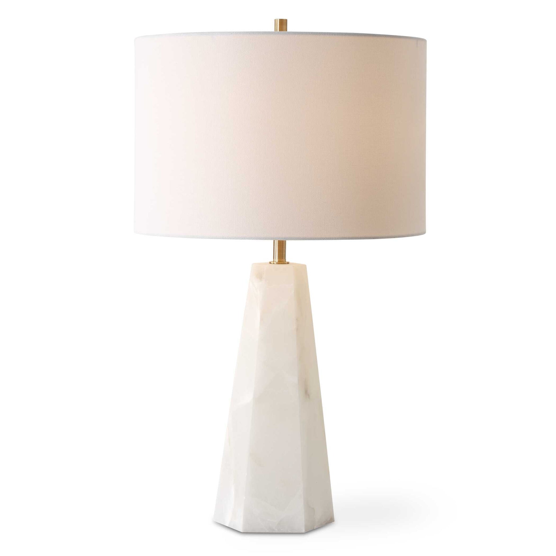 Edgemont Cream Marble Table Lamp