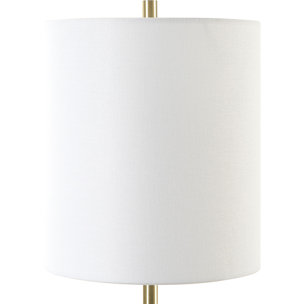 Uttermost Enigma Teal Blue Glass Buffet Lamp
