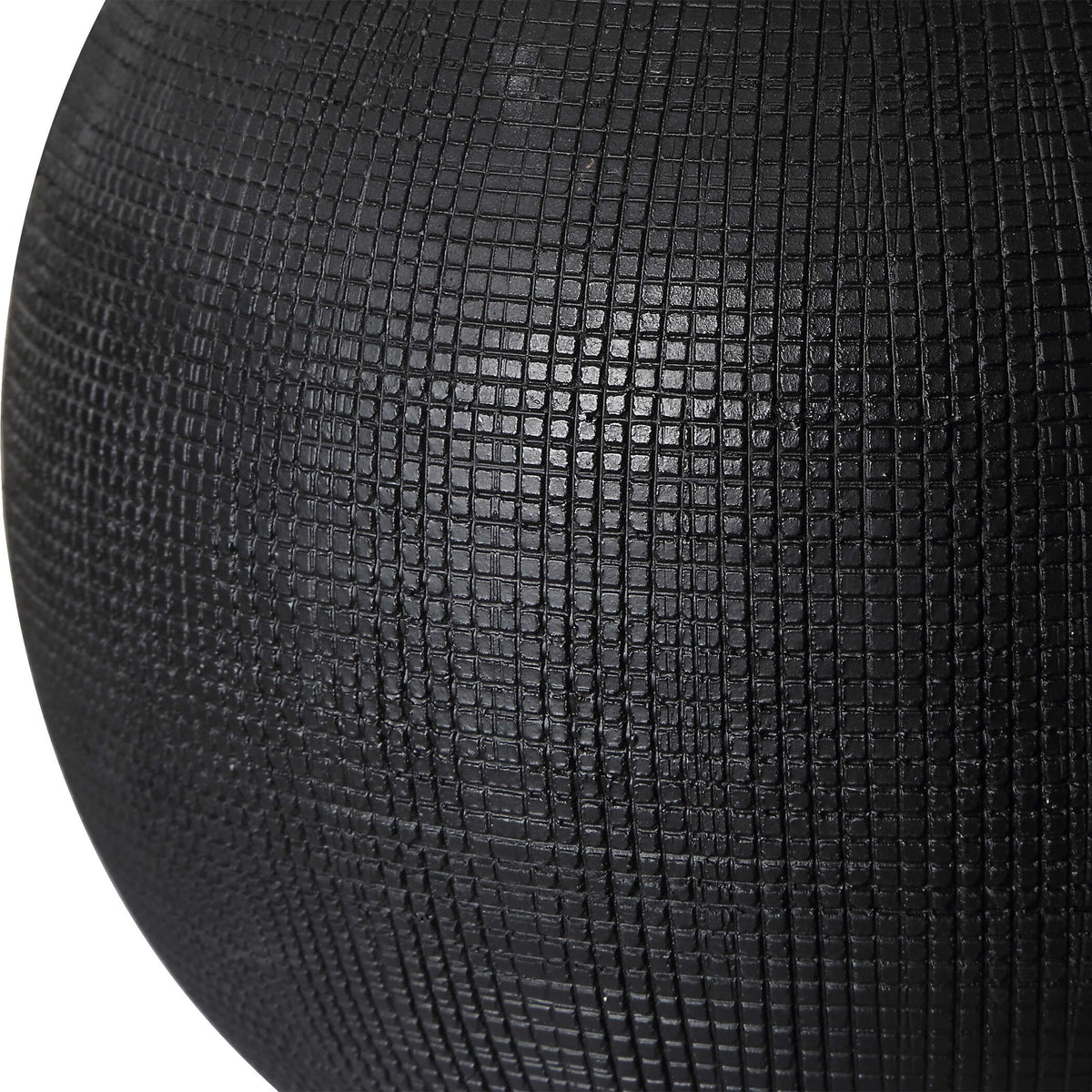 Charnwood Round Matte Black Table Lamp