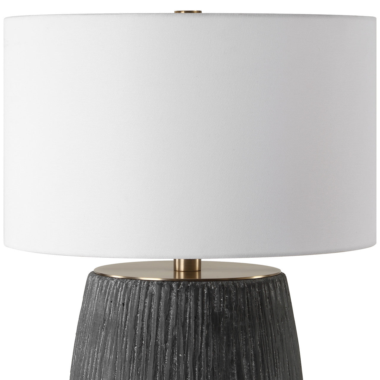 Uttermost Americana Aged Black Table Lamp