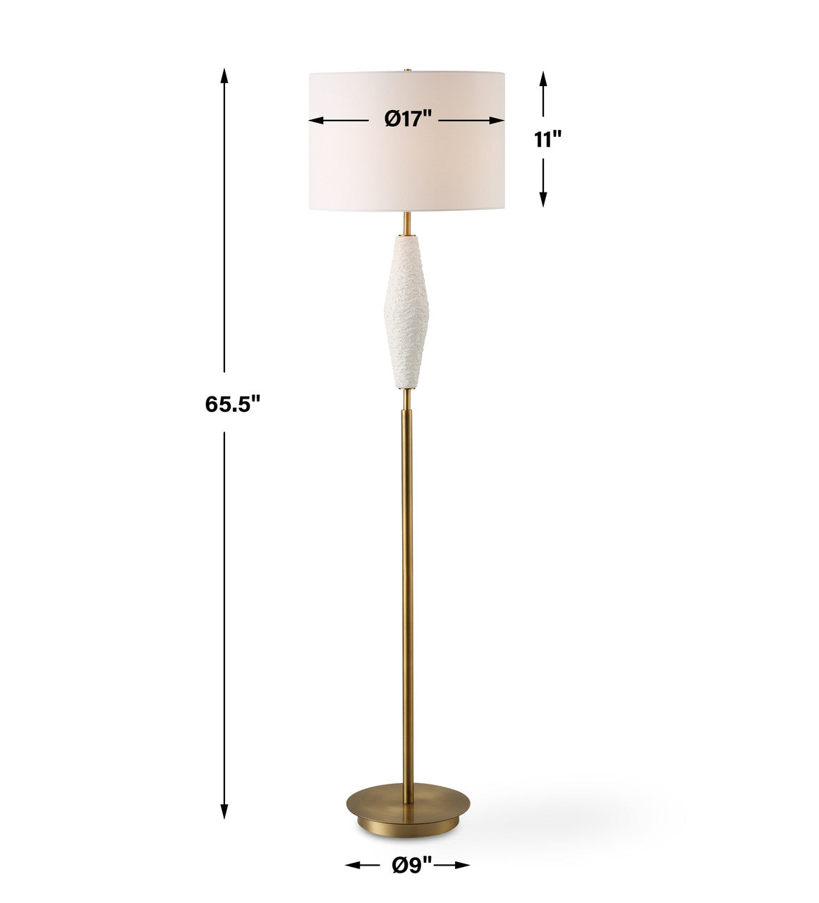 Uttermost Quite The Buzz Floor Lamp