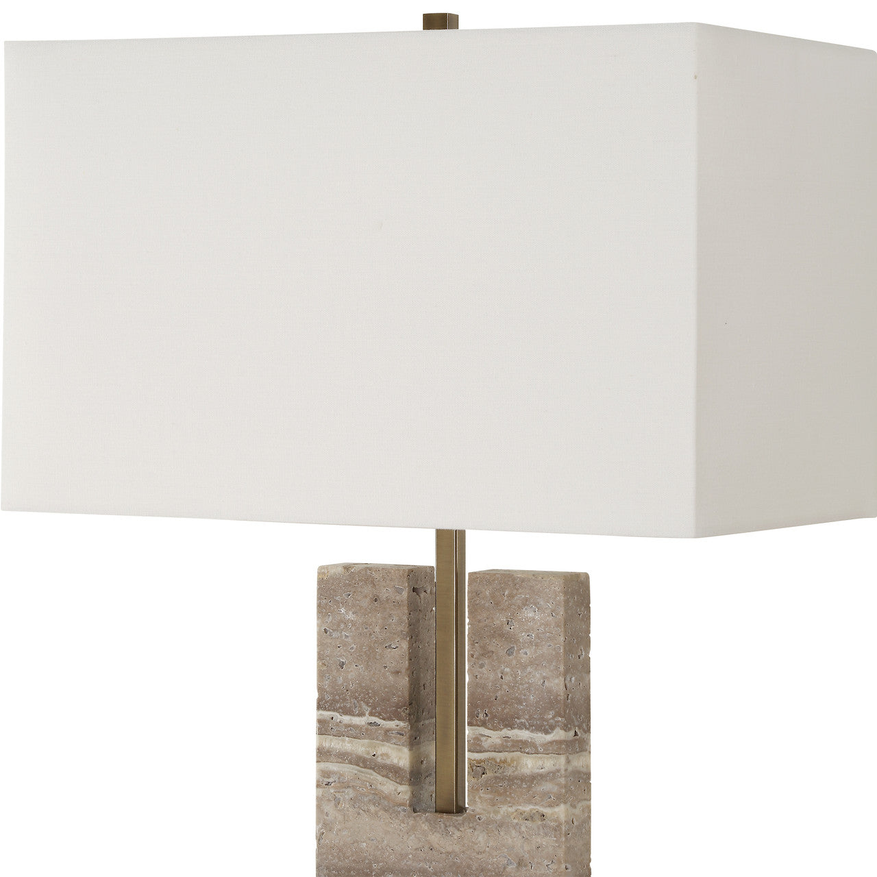 Uttermost Turning Point Travertine Table Lamp