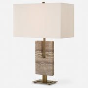 Uttermost Turning Point Travertine Table Lamp