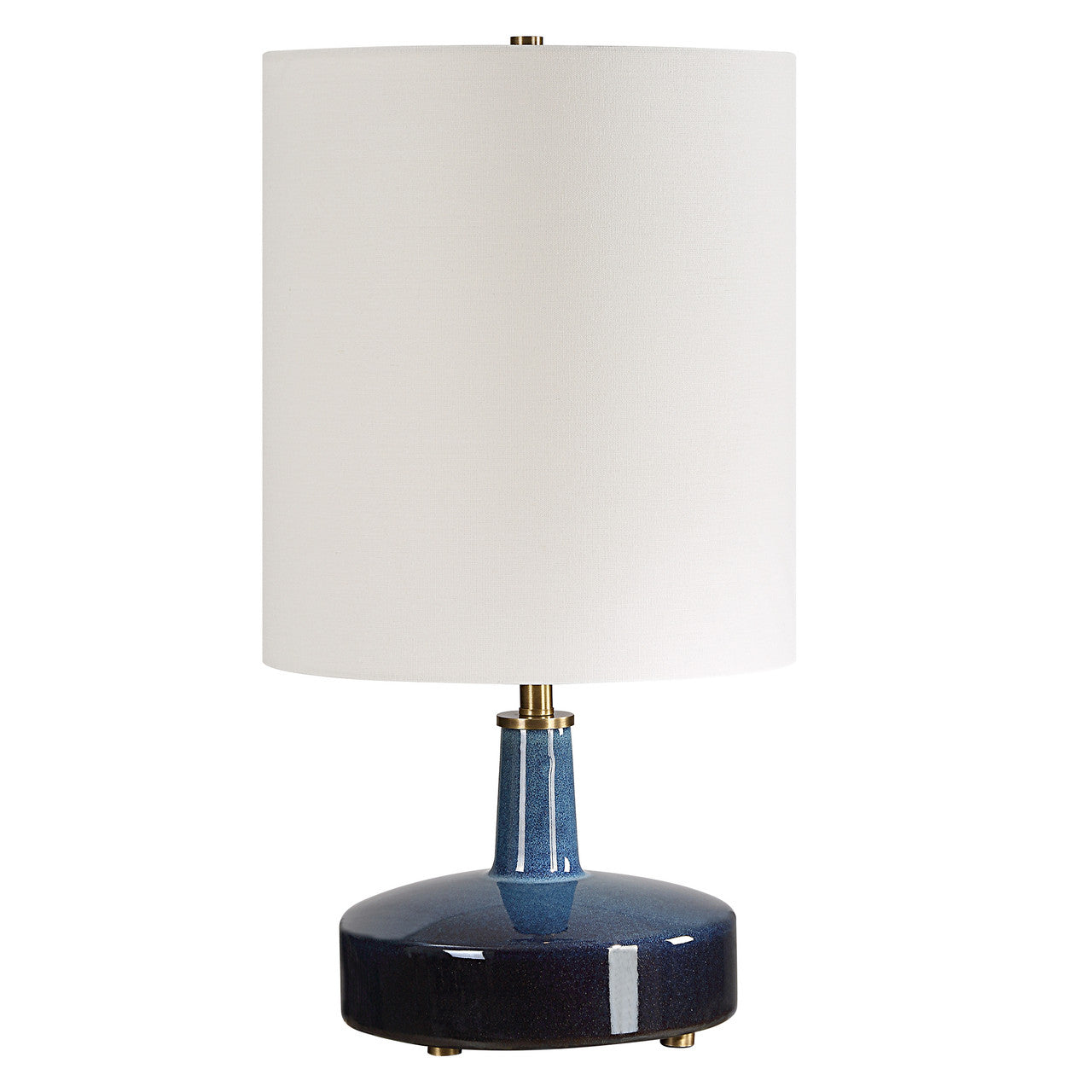 Uttermost Abyss Blue Table Lamp