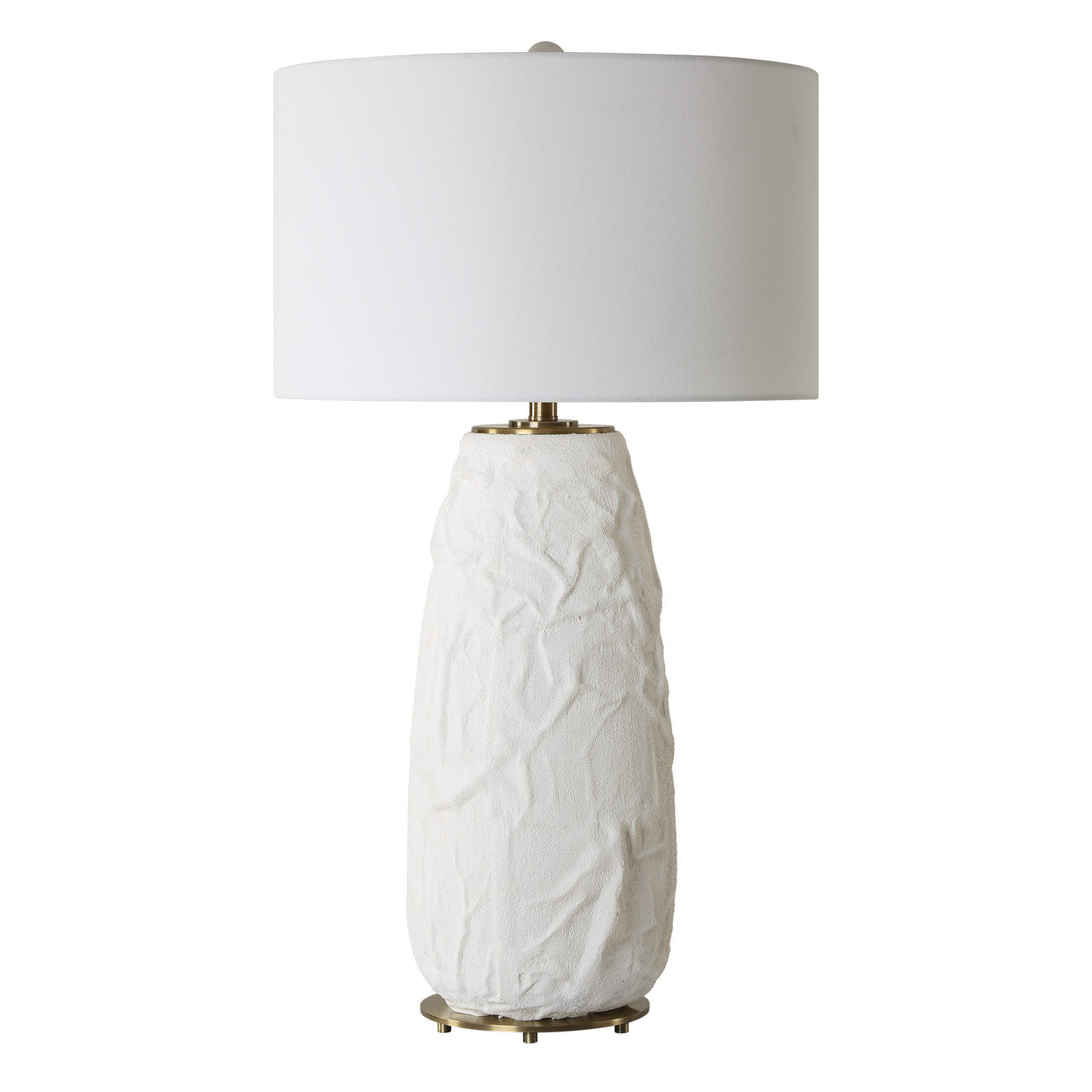 Uttermost Vida White Table Lamp