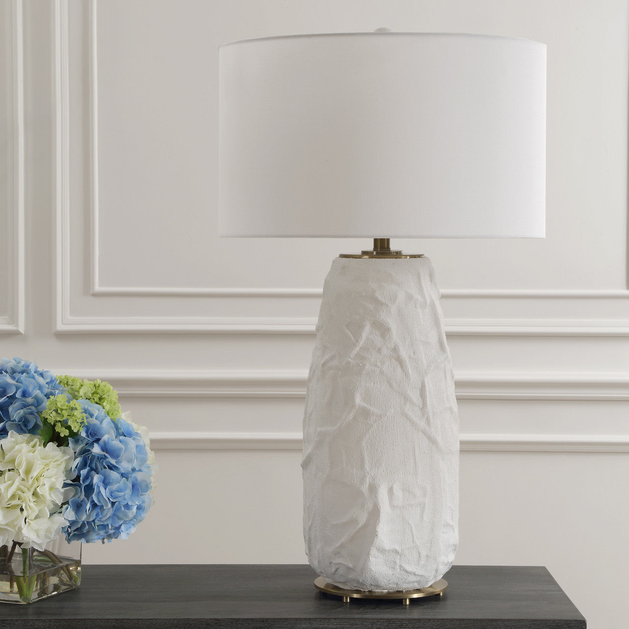 Uttermost Vida White Table Lamp