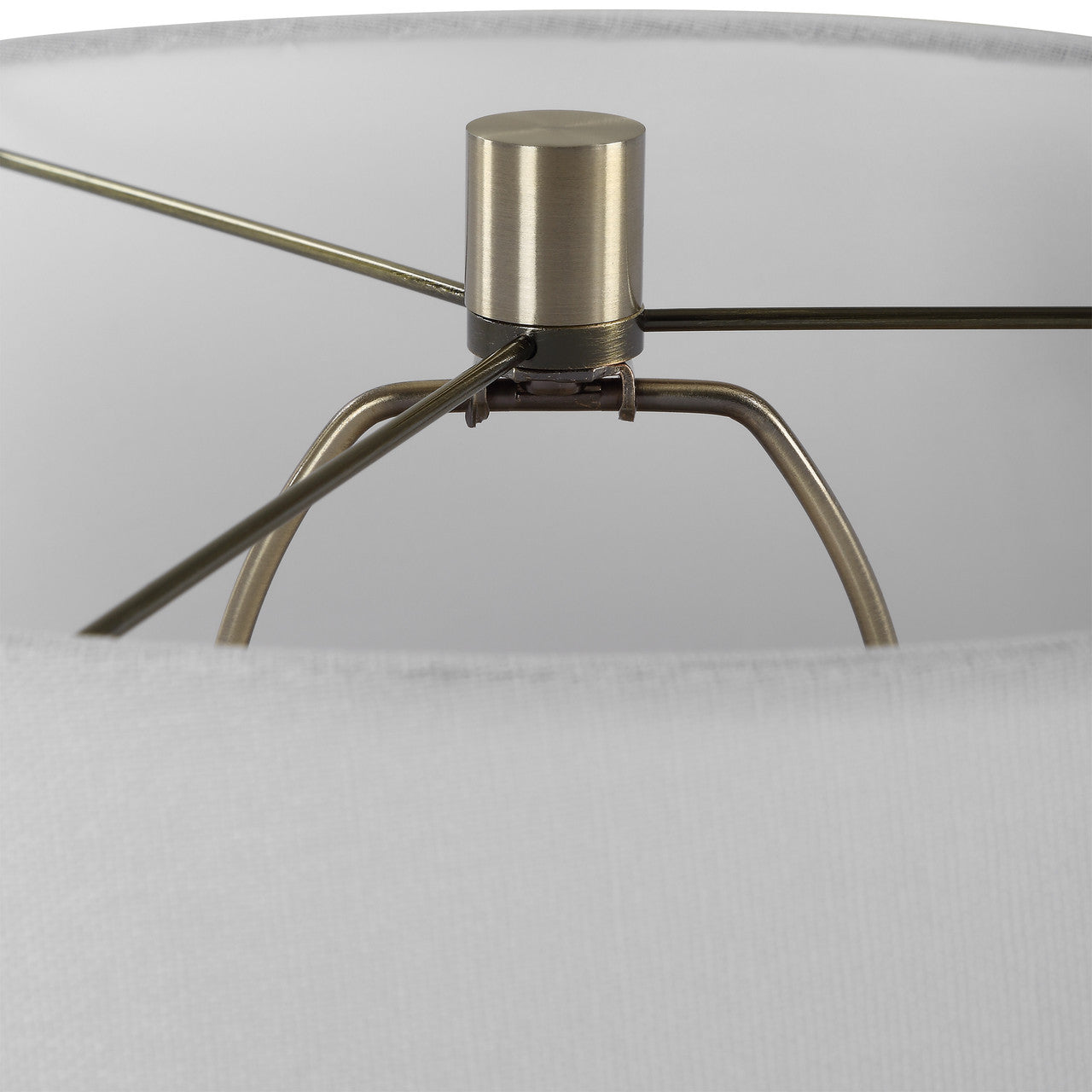 Uttermost Foster Black Glaze Table Lamp