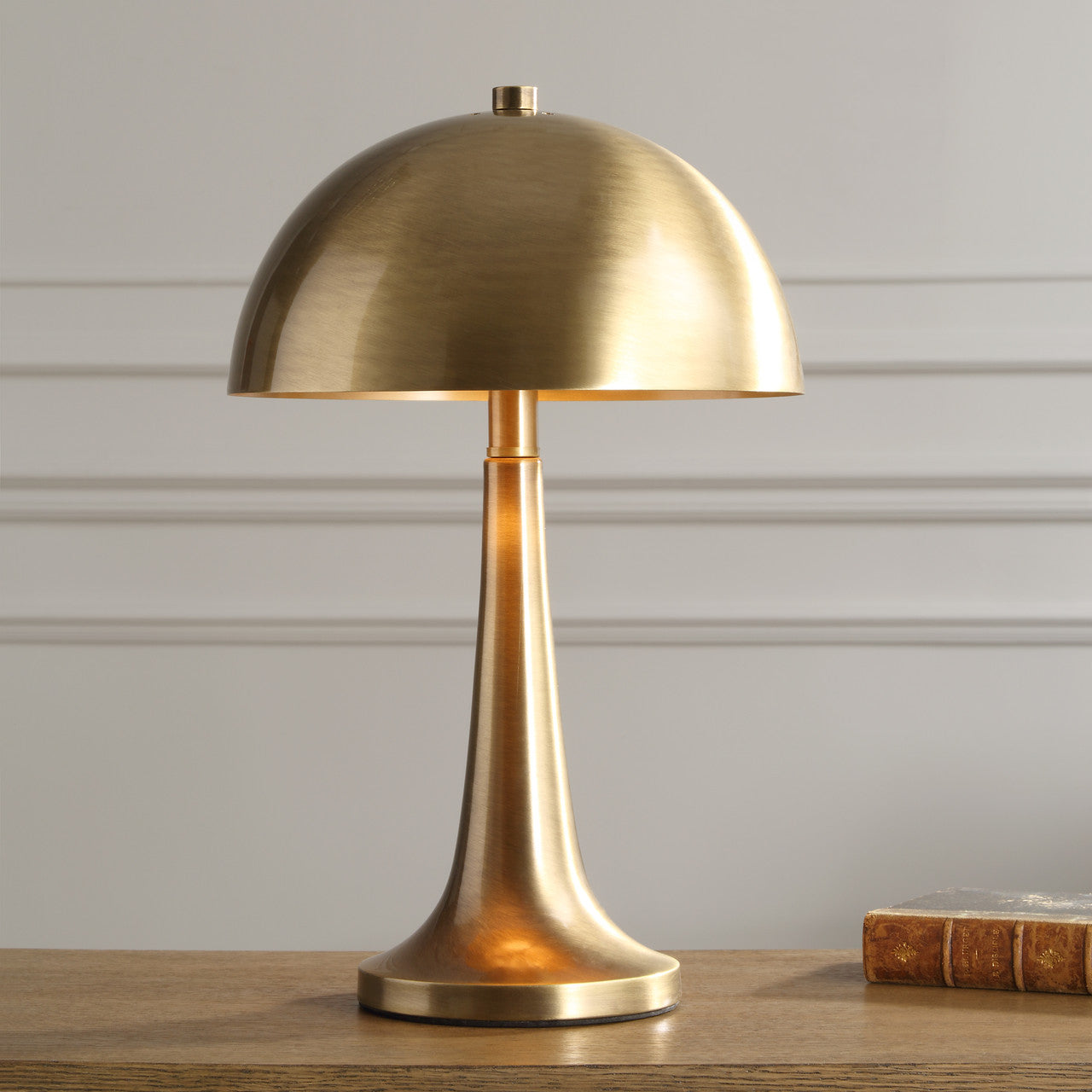 Uttermost Dame Brass Table Lamp