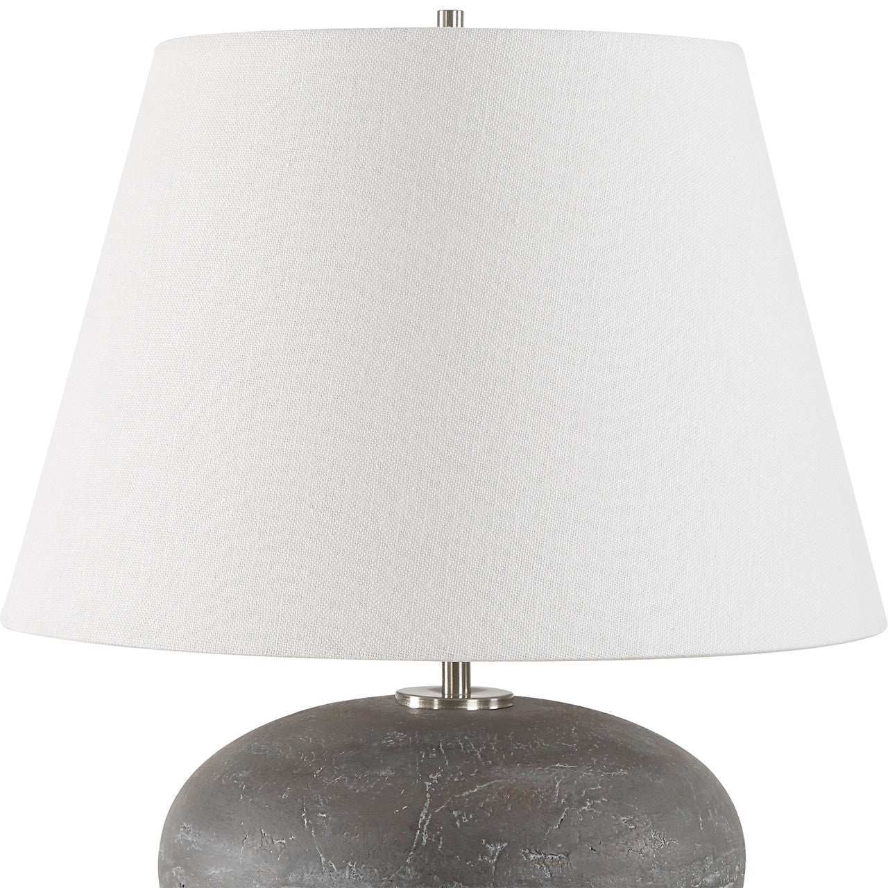 Uttermost Beckley Gray Stone Table Lamp