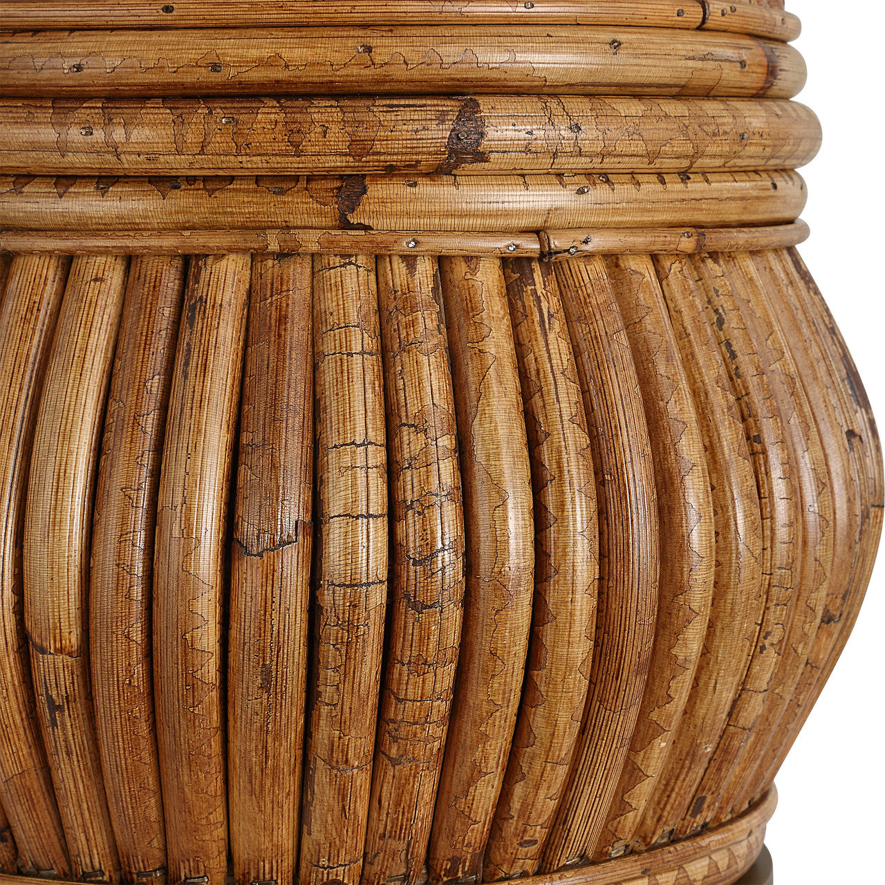Uttermost Reed Honey Rattan Table Lamp