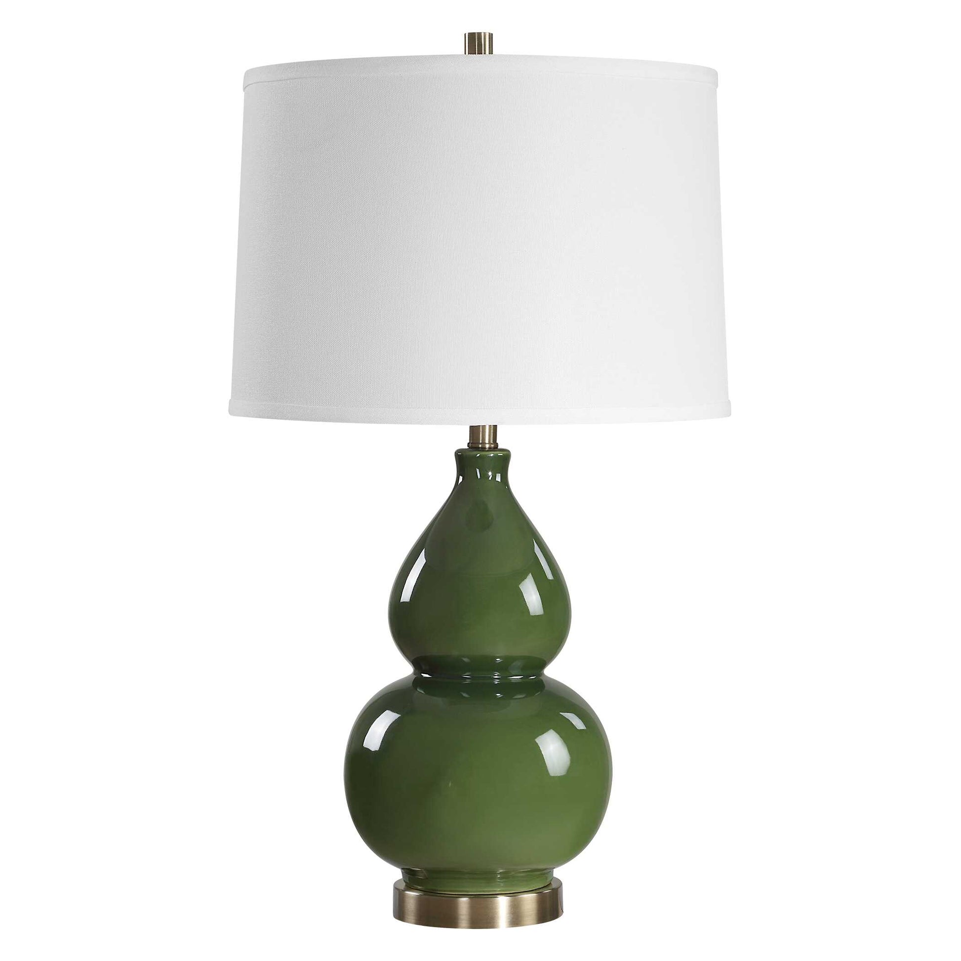 Junipero Green Ceramic Table Lamp