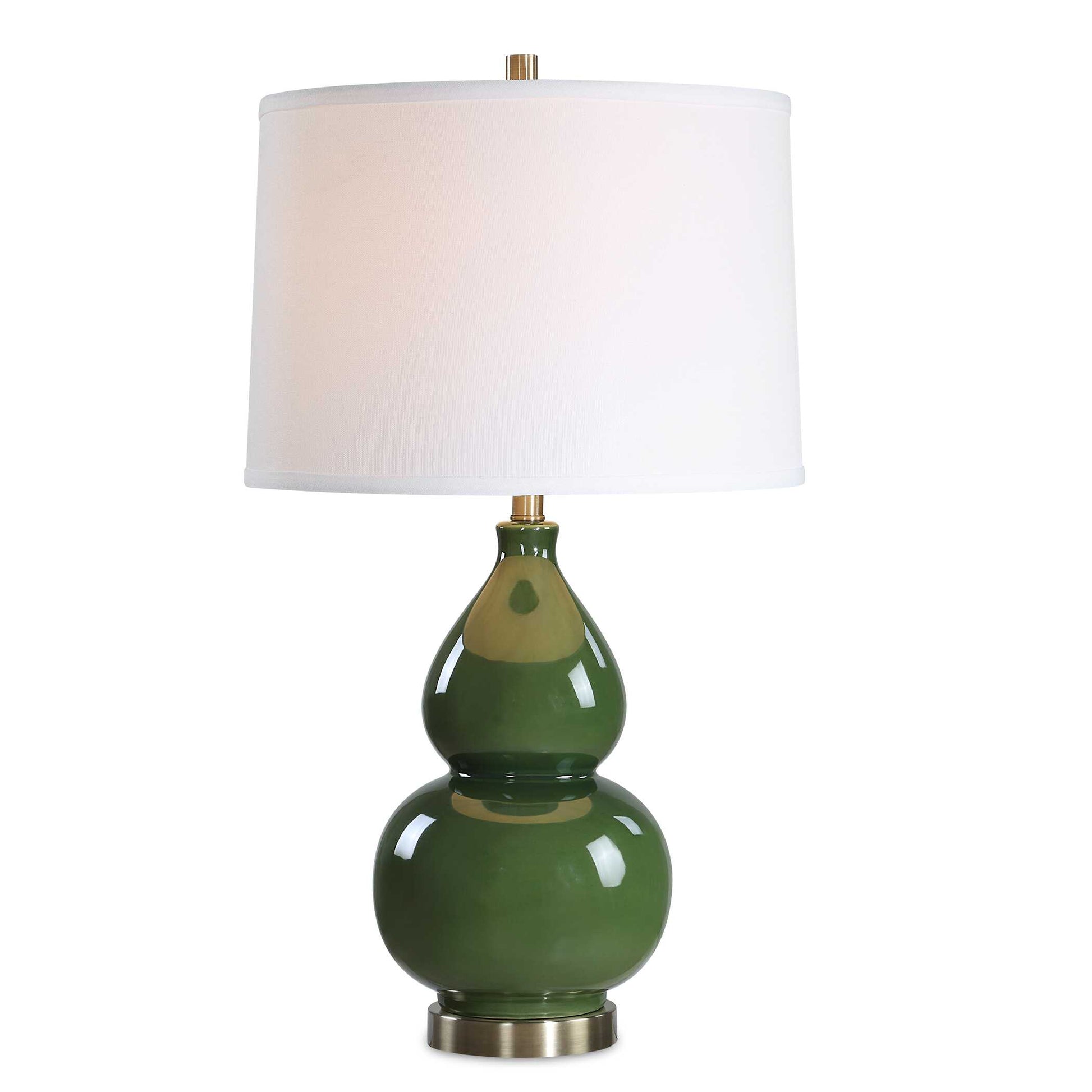 Junipero Green Ceramic Table Lamp