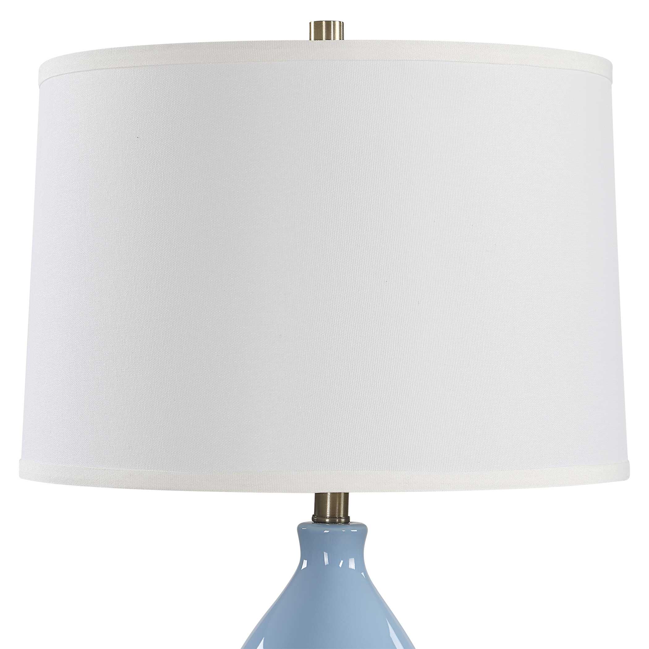 Kenmare Blue Ceramic Table Lamp | Zin Home
