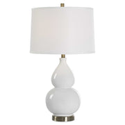 Lochwood White Ceramic Table Lamp