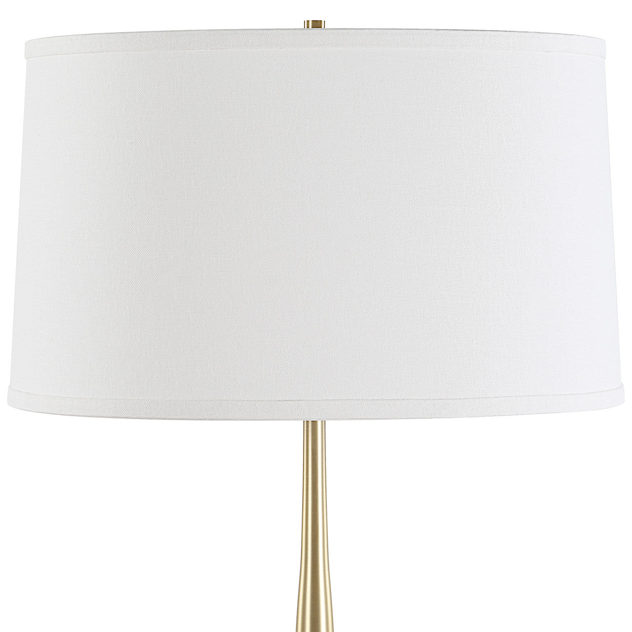 Uttermost Booker Thin Brass Table Lamp