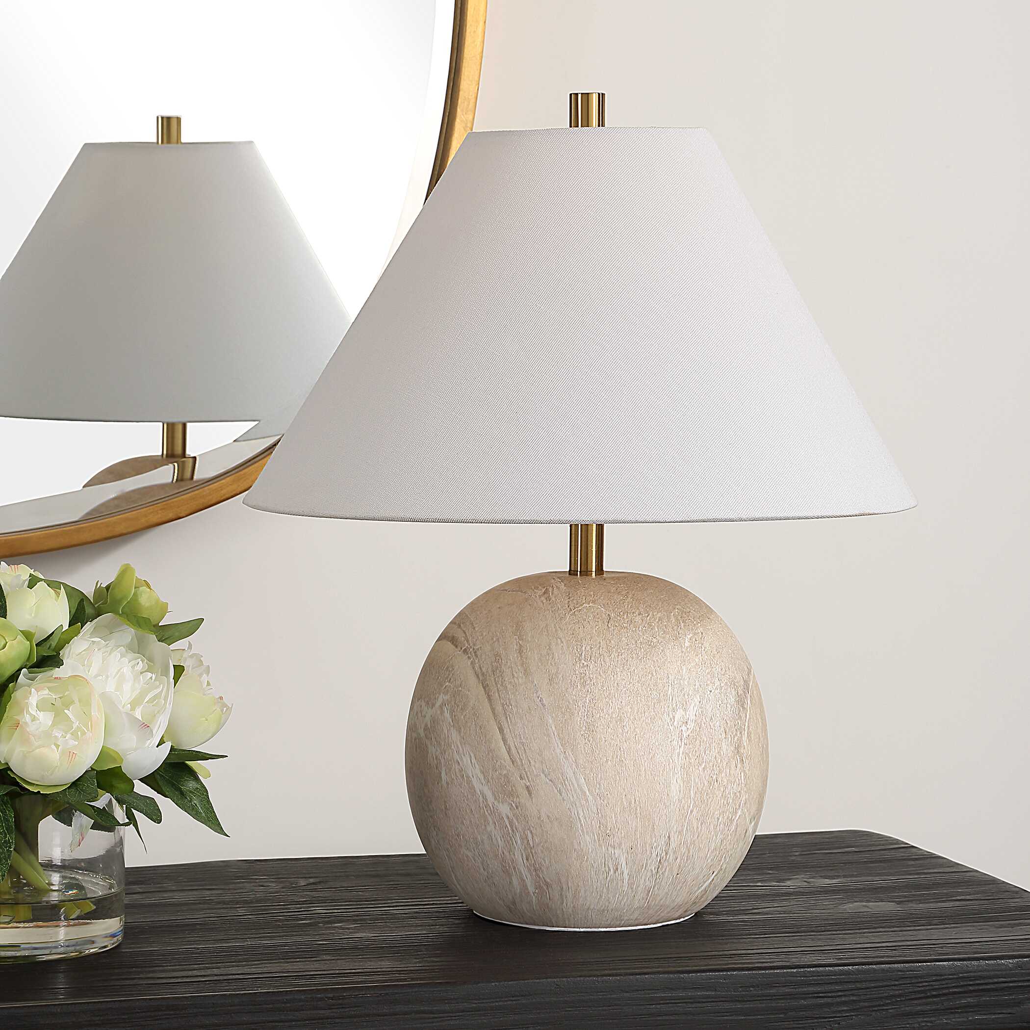 Orwell Gold Ceramic Table Lamp