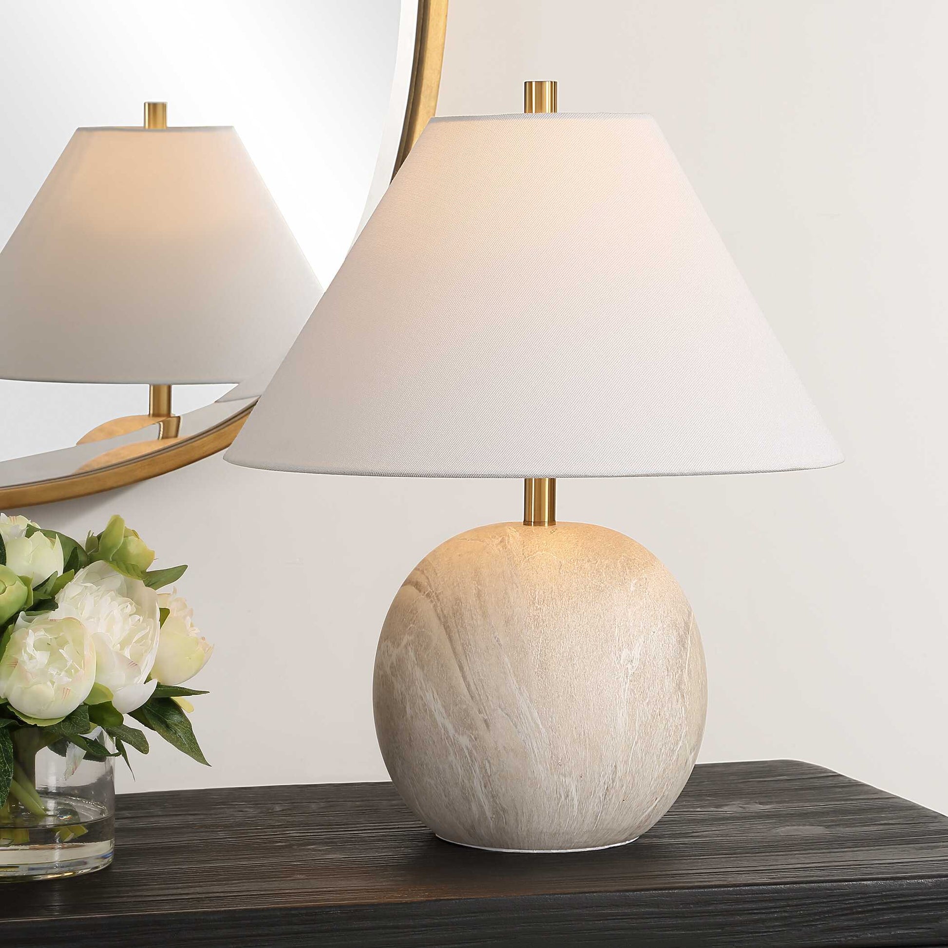 Orwell Gold Ceramic Table Lamp
