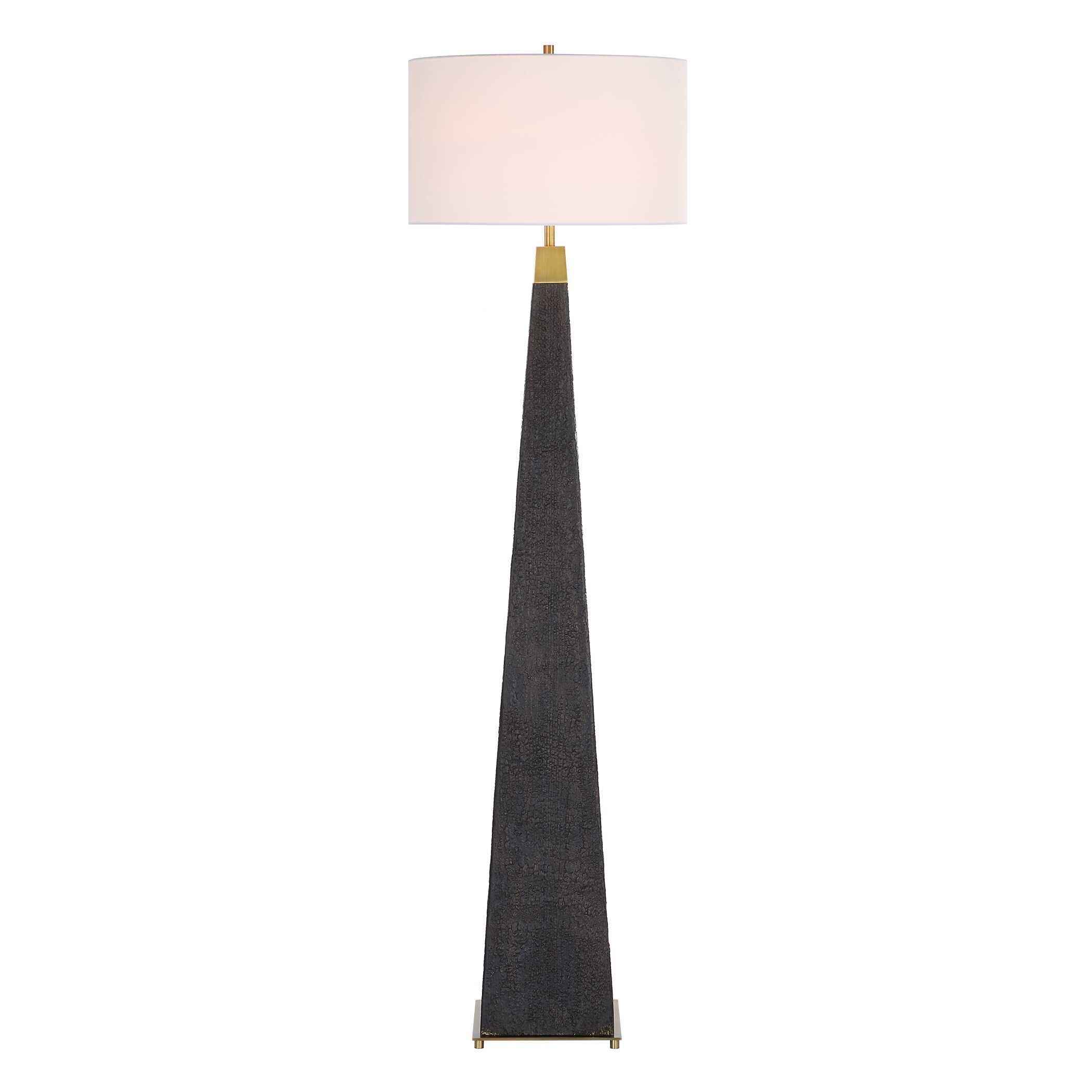 Uttermost Lathey Tapered Floor Lamp