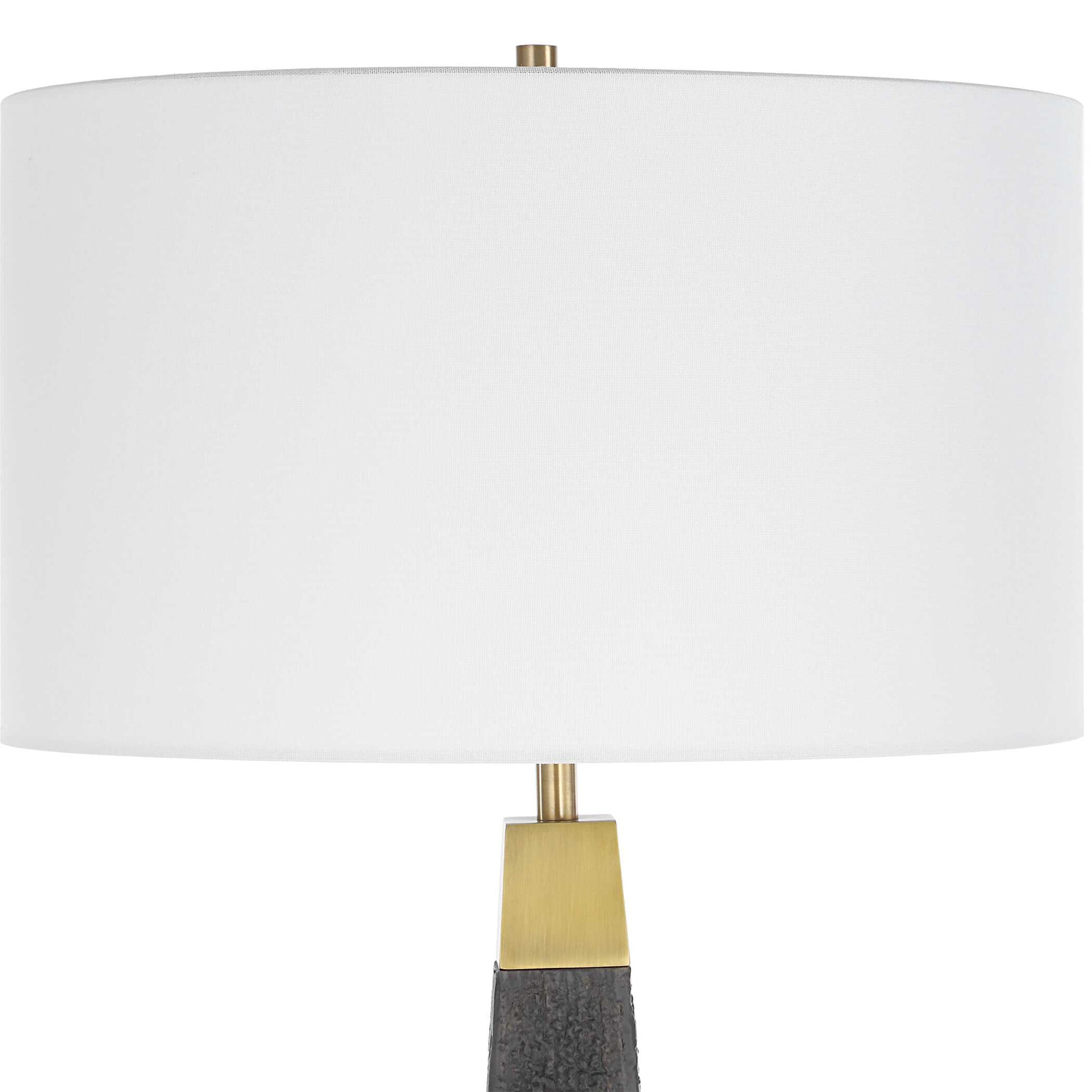 Uttermost Lathey Tapered Floor Lamp