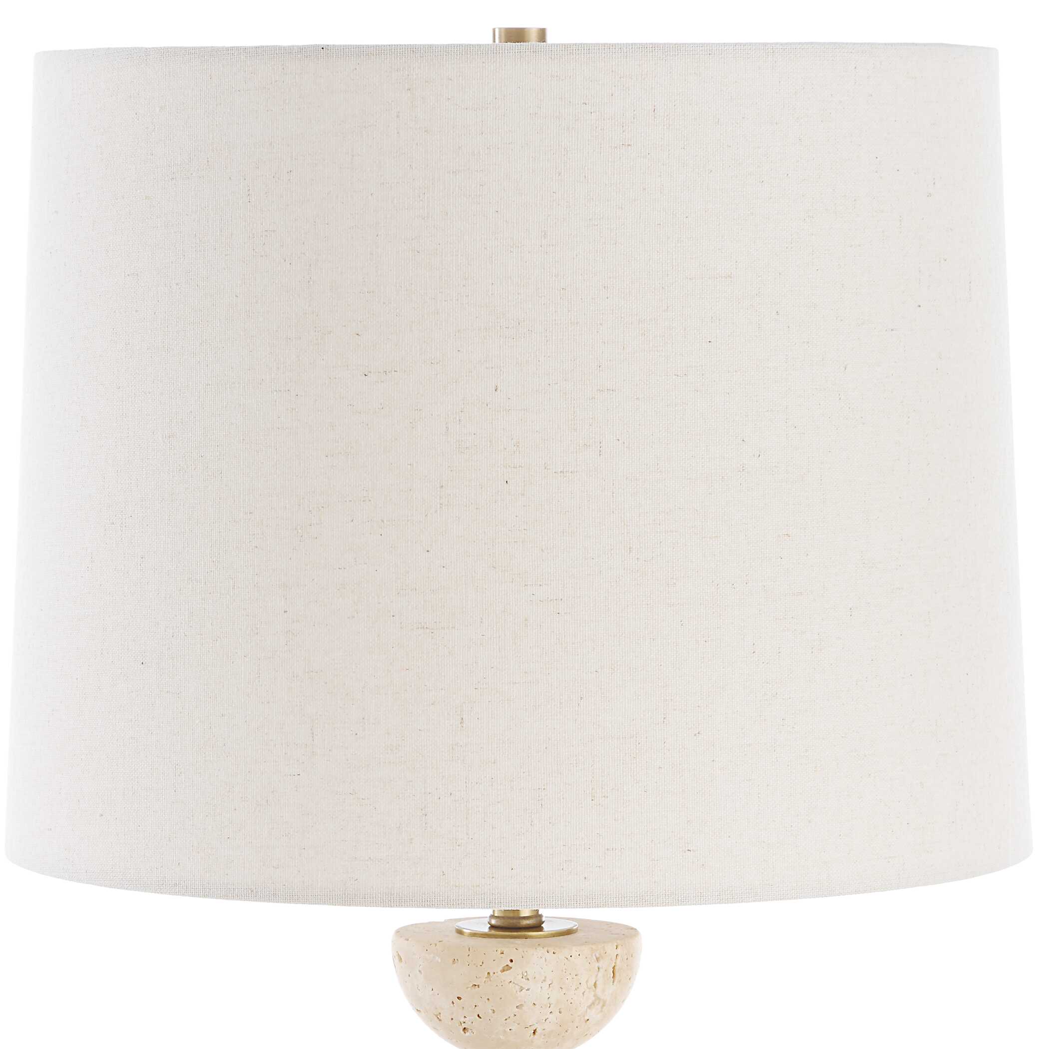 Uttermost Hemisphere Brass Buffet Lamp