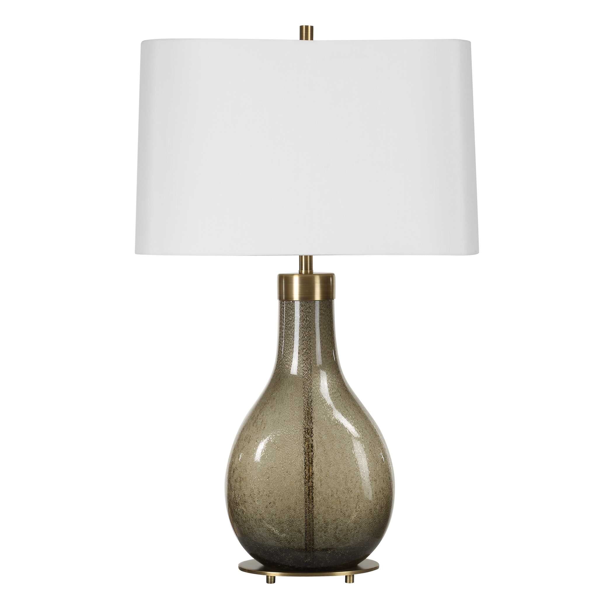 Uttermost Shyla Dark Glass Table Lamp