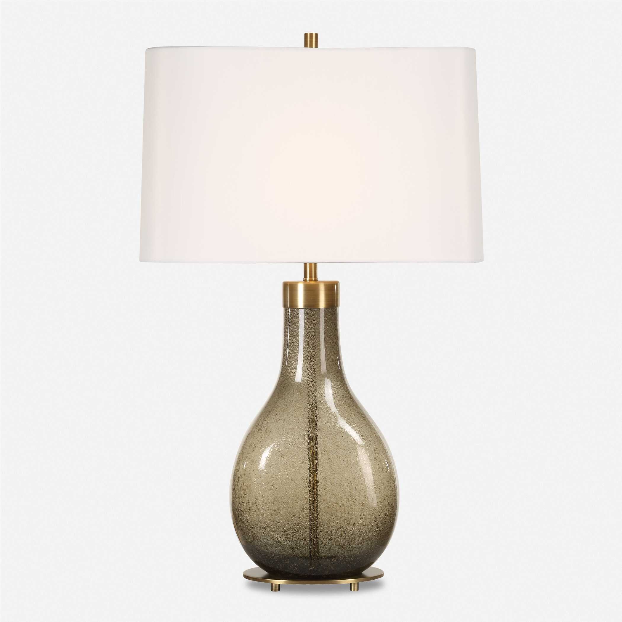 Uttermost Shyla Dark Glass Table Lamp