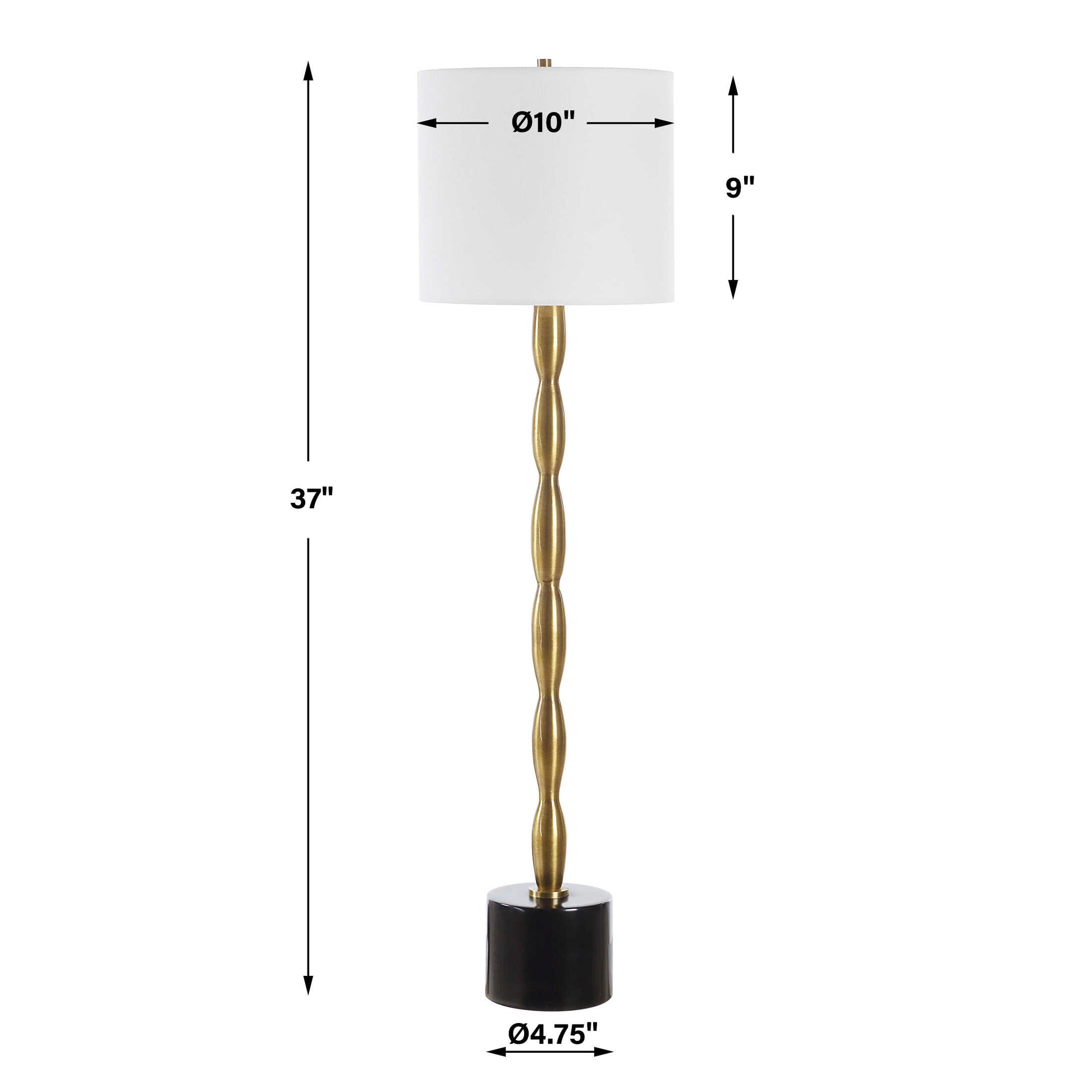 Uttermost Ezra Brass Buffet Lamp