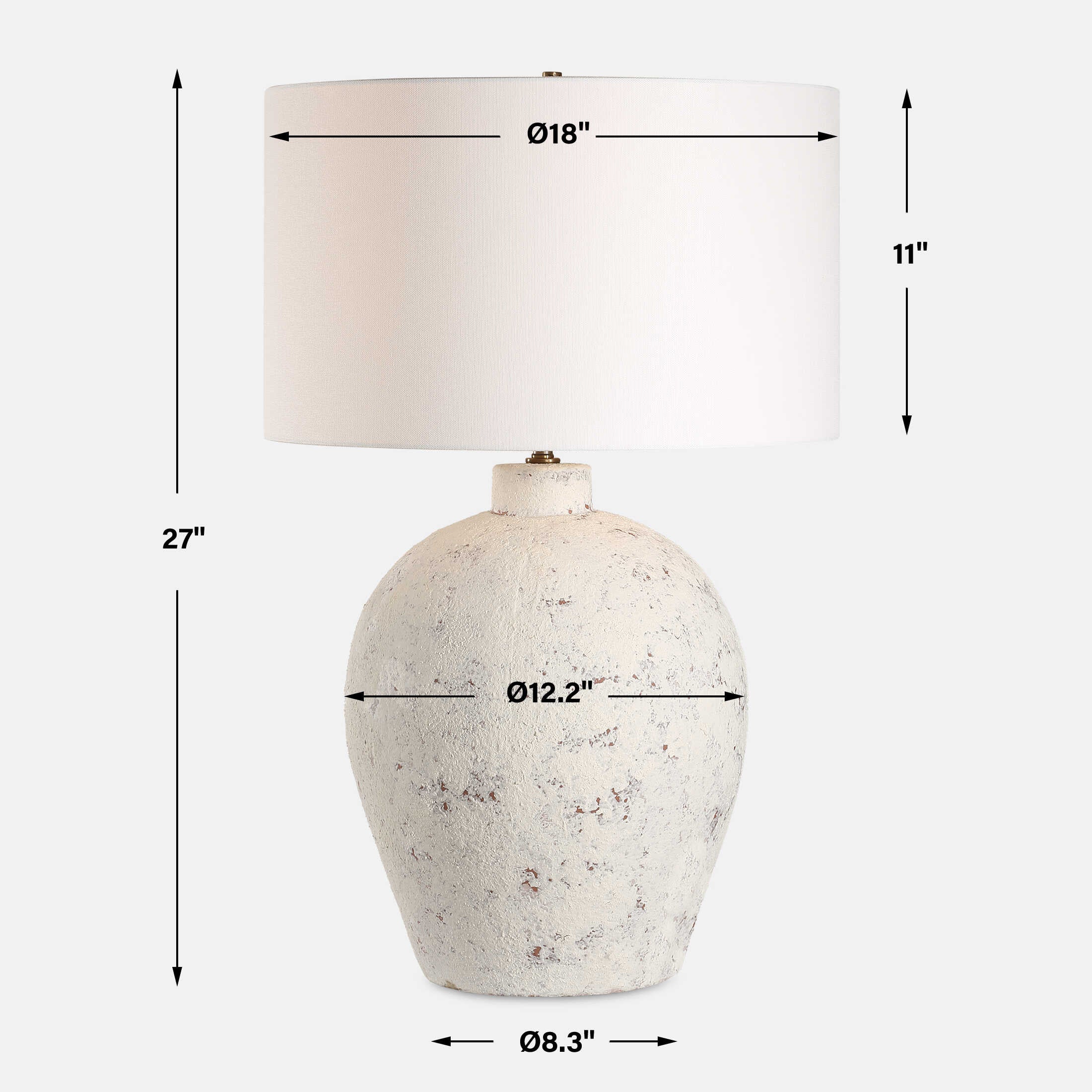 Uttermost Karena Ivory Table Lamp