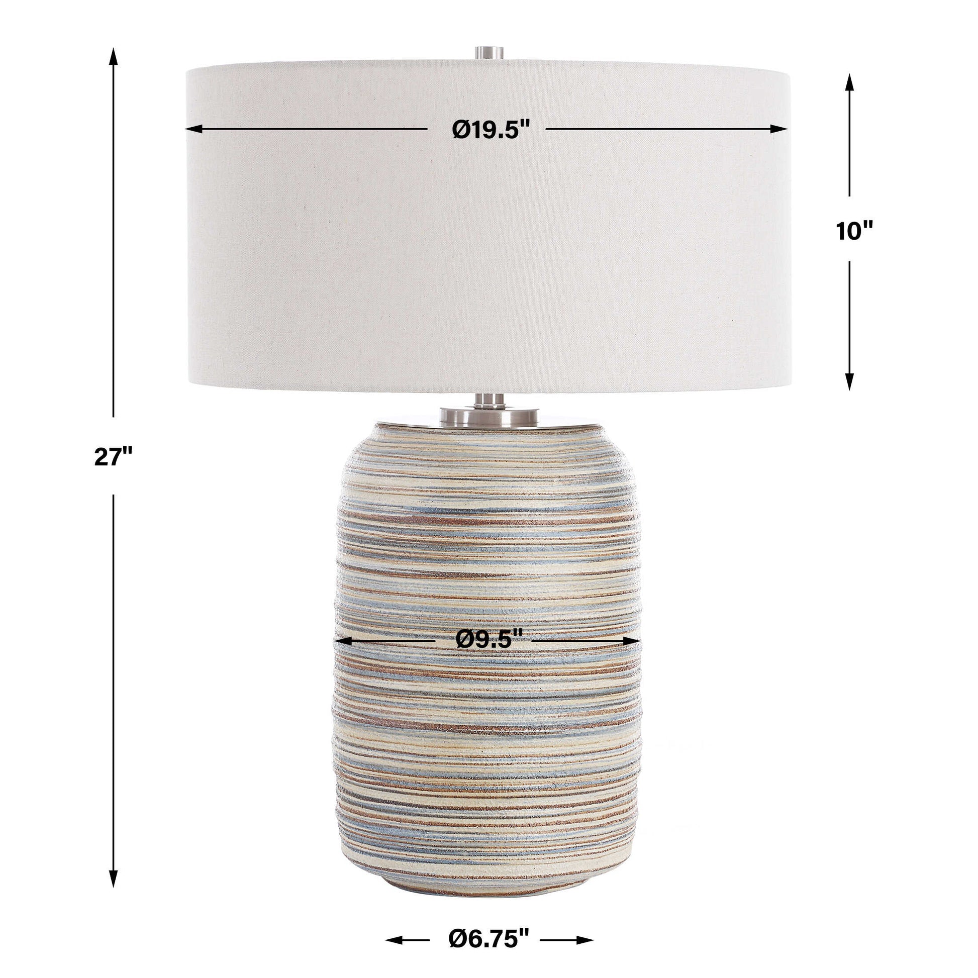 Uttermost Prospect Ceramic Large Table Lamp