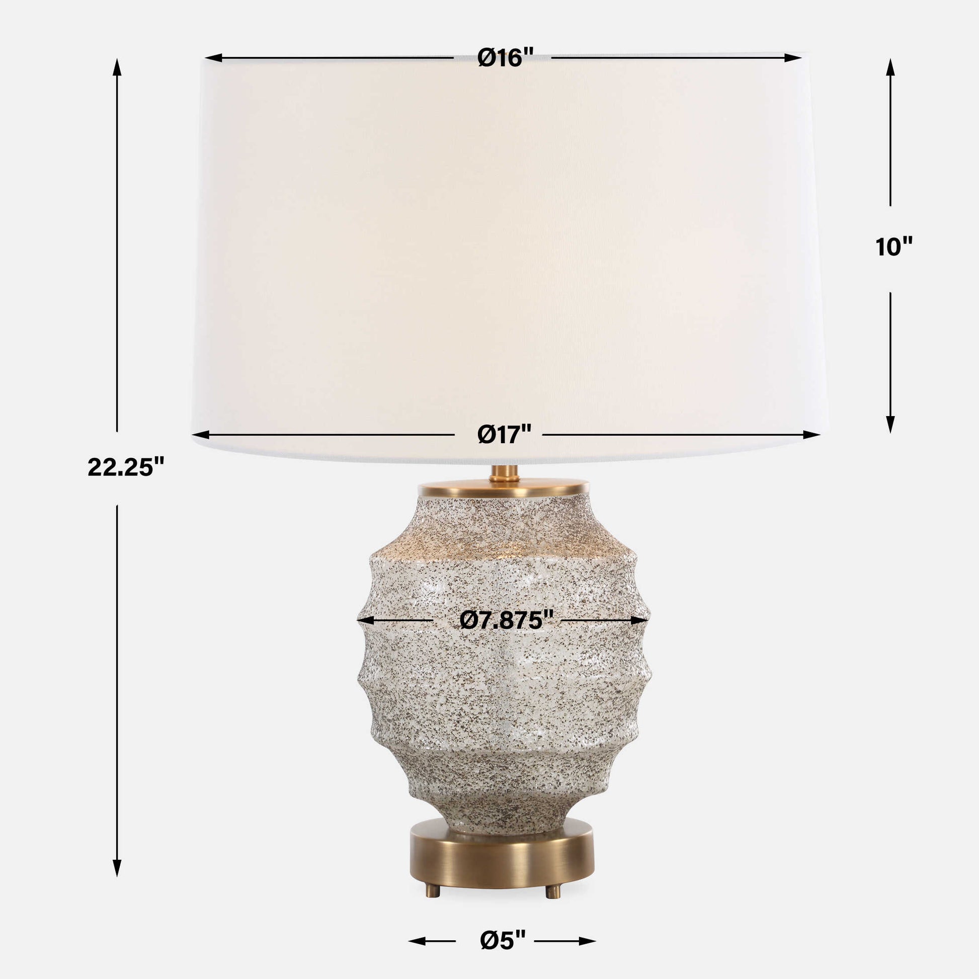 Uttermost Acosta Ribbed Table Lamp