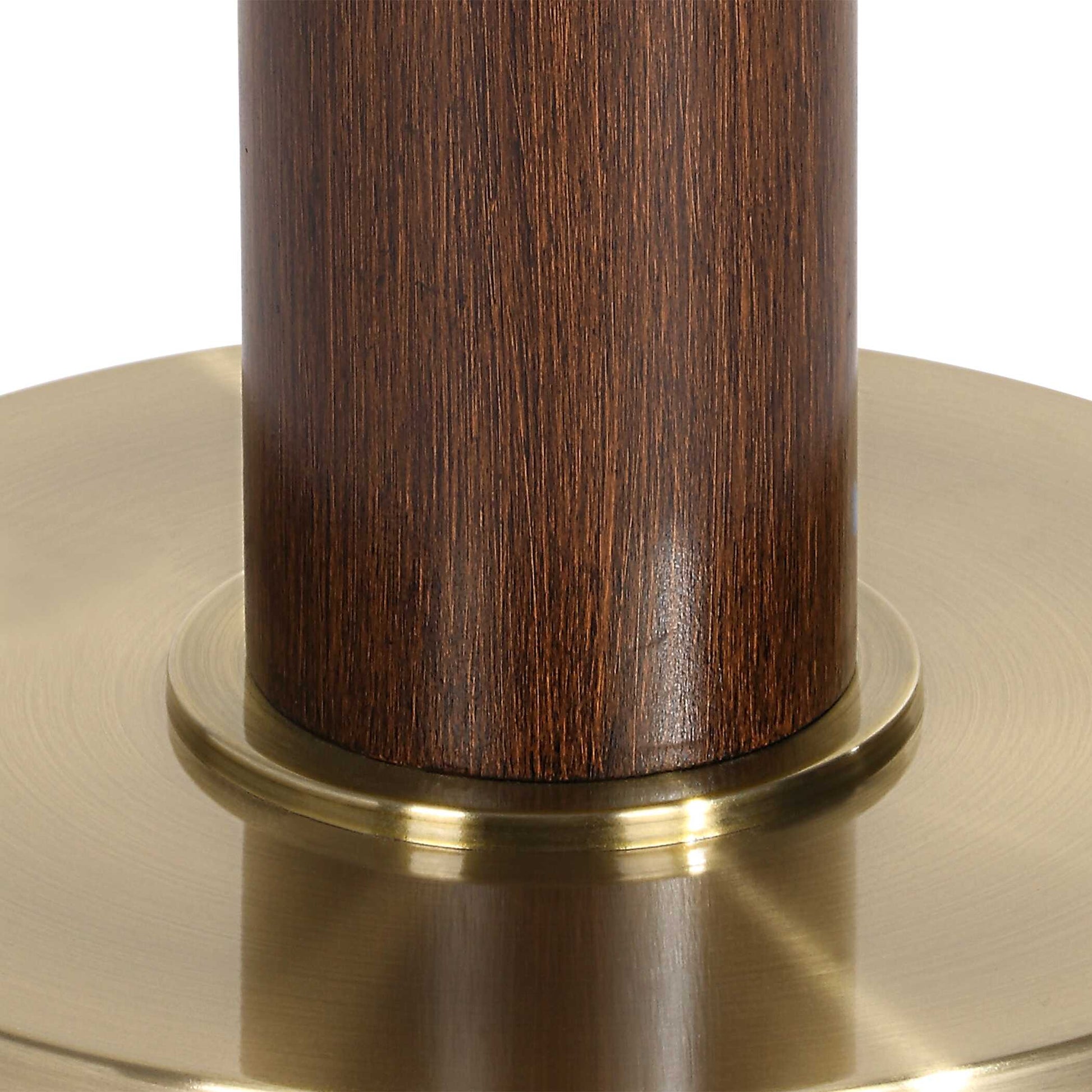 Uttermost Stacked Wooden Floor Lamp