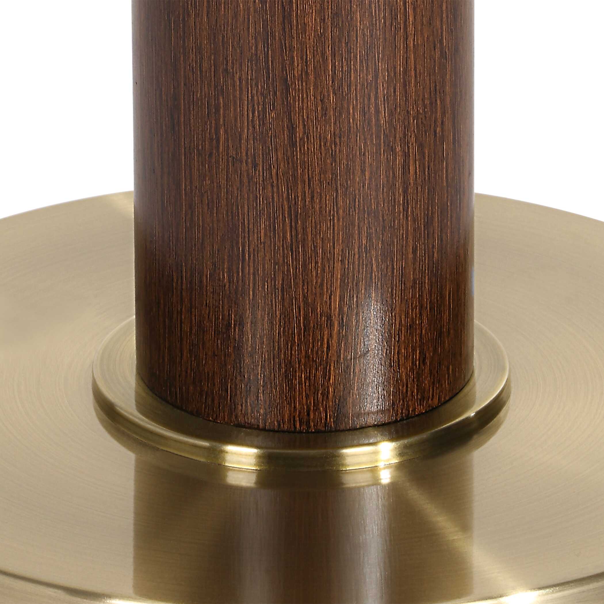 Uttermost Stacked Wooden Floor Lamp